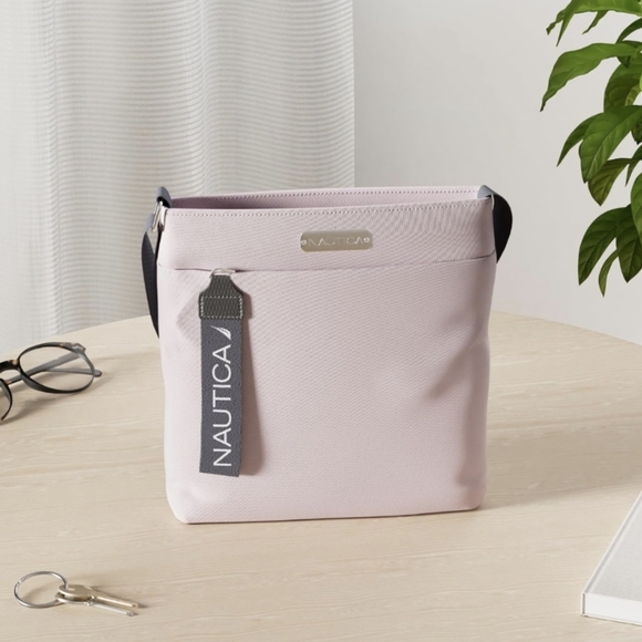 Nautica Handbags - Nautica Soft Pink Crossbody Bag